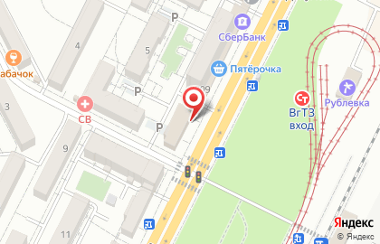Отдел экономики в Тракторозаводском районе на карте