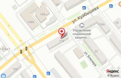 Парикмахерская Краля на улице Куйбышева на карте