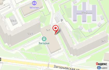 Дом культуры «Загорье» на карте
