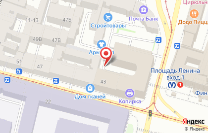 Москитные сетки Площадь Ленина на карте
