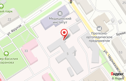 ООО Приоритет на улице Пирогова на карте