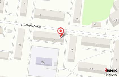 Пансионат Почта России на улице Мичурина на карте