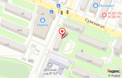Живое пиво, ИП Мемедляева О.И. на Сумской улице на карте