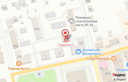 Медицинская лаборатория Гемотест на улице Карла Маркса на карте