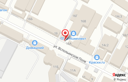 Торгово-строительная компания Свобода выбора в Кировском районе на карте