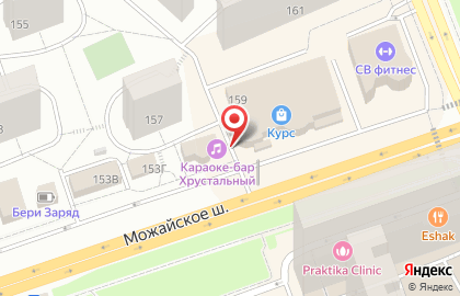 QIWI Post на Можайском шоссе на карте