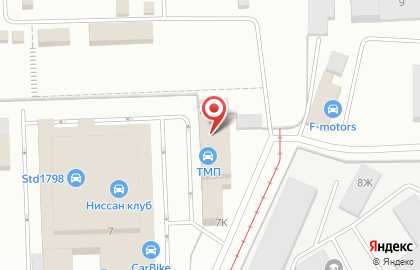 АБС на Кислородной улице на карте