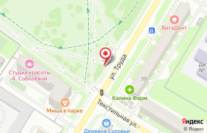 Киоск по продаже печатной продукции Псков-Печать на улице Труда на карте