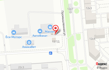 Магазин овощей и фруктов в Пушкинском районе на карте