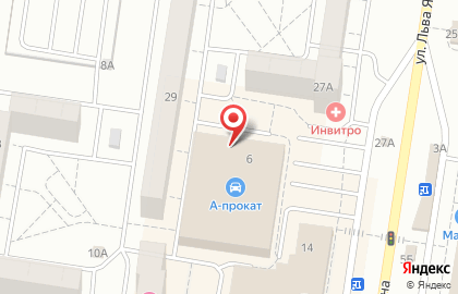 Химчистка-прачечная Lavanda в Автозаводском районе на карте