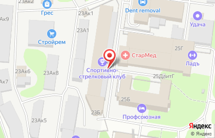 Нижегородский областной спортивно-стрелковый клуб на карте