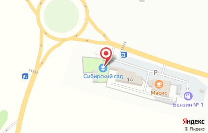 Питомник растений Сибирский сад на Береговой улице на карте