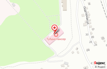 Пятигорский межрайонный медицинский фтизиопульмонологический центр на улице Филатова на карте