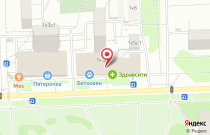 Магазин обуви БашМаг в Москве на карте