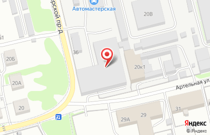 Еврогипс в Тверском проезде на карте