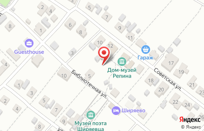 Дом-музей поэта А. Ширяевца на Советской улице на карте