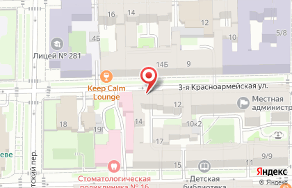 Домострой, Адмиралтейский район на карте