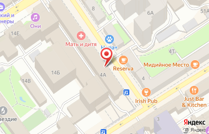 Оператор связи МТС в Центральном районе на карте