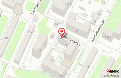 Салон красоты 100% красоты на Комбайновой улице на карте