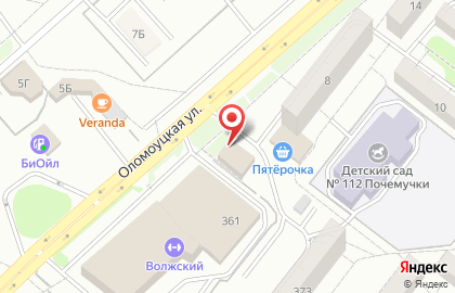 Салон Город дверей на Оломоуцкой улице на карте