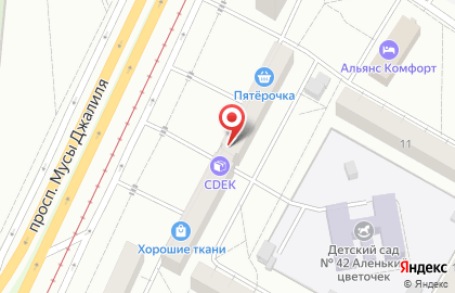Сеть водоматов Хрустальный колодец в Набережных Челнах на карте