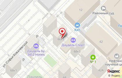 Студия растяжки Desire на карте