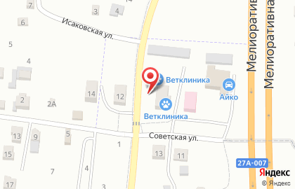 Служба ветеринарии и государственной ветеринарной инспекции Калининградской области на карте