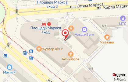 Киоск по продаже лотерейных билетов в Ленинском районе на карте
