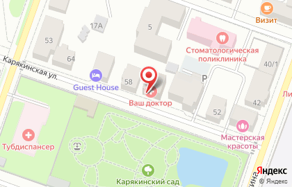 Ателье по перетяжке мебели на карте
