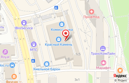 МТС, Московская область на Берёзовой улице на карте