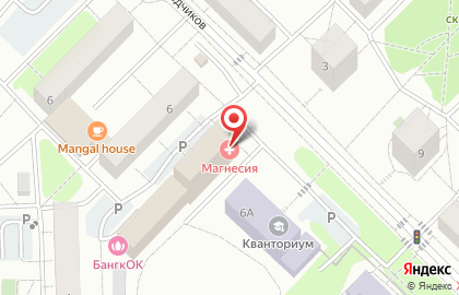 Диагностический центр Магнесия в проезде Геологоразведчиков на карте