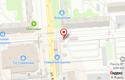 Киоск по продаже фруктов и овощей в Воронеже на карте