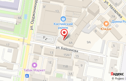 Магазин Малютка на улице Орджоникидзе на карте