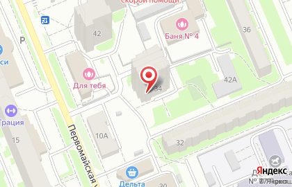 Автомагазин Автостоп на Первомайской улице на карте