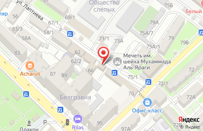 Автомойка в Махачкале на карте