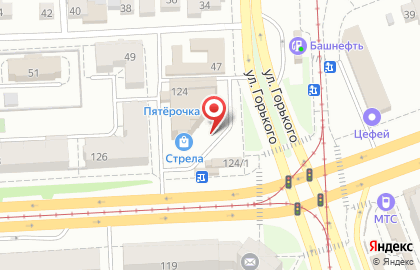 Subway на проспекте Победы на карте