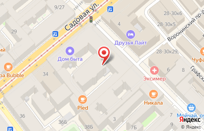 Столичный Торговый Банк в Апраксином переулке на карте