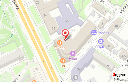 Научно-исследовательский институт экспертиз на улице Гагарина, 14 на карте
