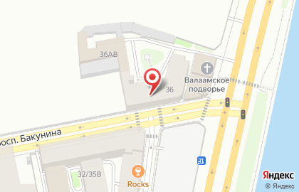 Лаундж-бар Bakunina Lounge на карте