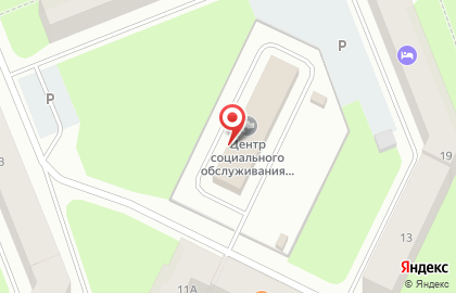 Апатитский комплексный центр социального обслуживания населения в Мурманске на карте