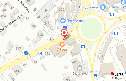 Кафе чеченской кухни У Розы на карте