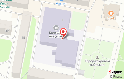 Городская детская музыкальная школа на карте