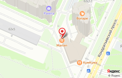 Мартен на карте