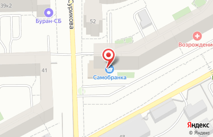 Продуктовый магазин Самобранка на Комсомольской на карте