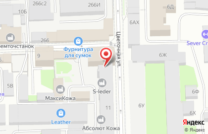 ЗАО Медицинский Сервис на Ломаной улице на карте