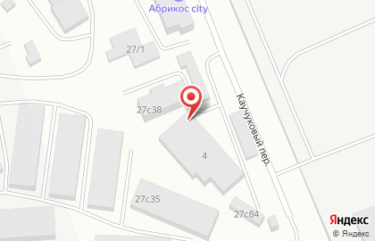 Торгово-монтажная компания Красстройклимат в Каучуковом переулке на карте