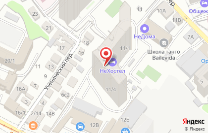 Магазин разливных напитков Бухарест в Гвардейском переулке на карте