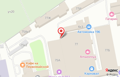 Автосервис Профессионал на Первомайской улице на карте