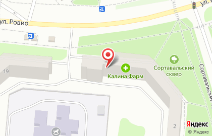 Магазин Великолукский мясокомбинат в Петрозаводске на карте