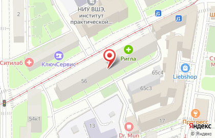 Хорошая ветклиника у метро Проспект Мира на карте